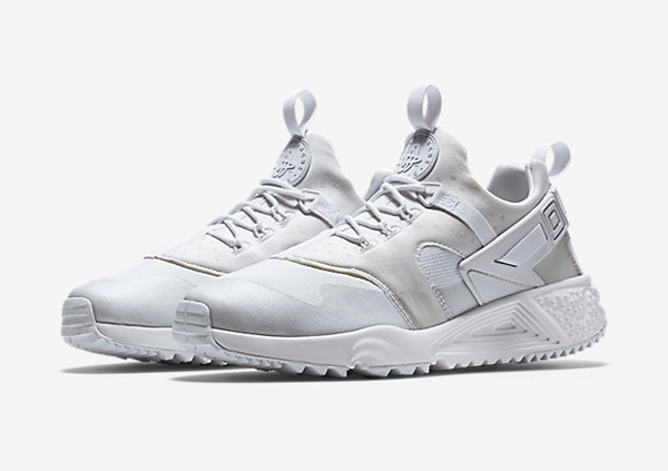 Nike Air Huarache Utility Triple White 