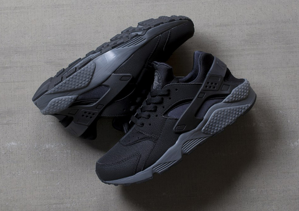 nike huarache noir et gris