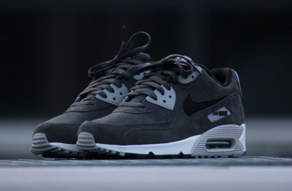 Nike Air Max 90 Leather Wolf Grey (3)