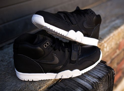 nike air trainer noir gris