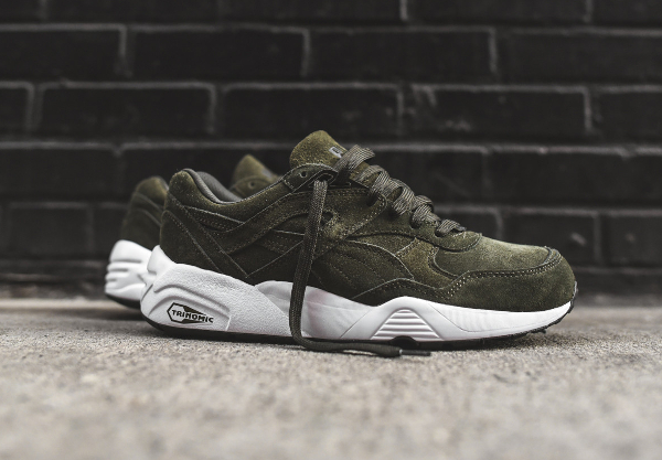 puma trinomic r698 green