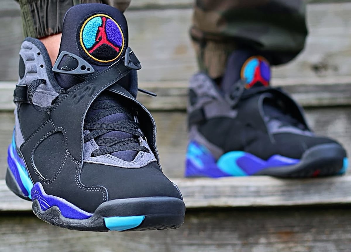 Que penser de la Air Jordan 8 Aqua 2015 (couv)