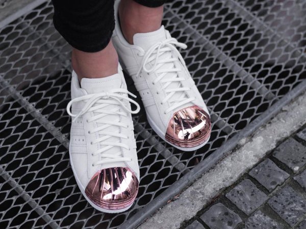 Adidas Superstar 80's Metal White Copper pas cher (3)