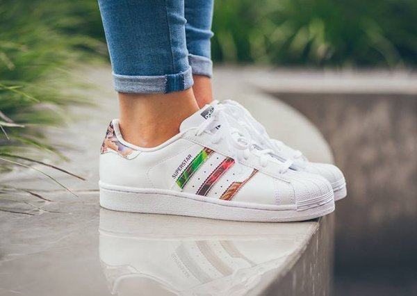 adidas superstar fleur femme