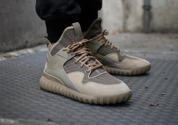 Adidas Tubular X Suede Hemp pas cher (1)