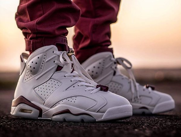 Air Jordan 6 Maroon 2015 - @malishoez1