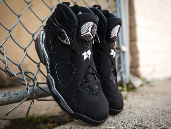 Air Jordan 8 Chrome Retro 2015 pas cher (9)