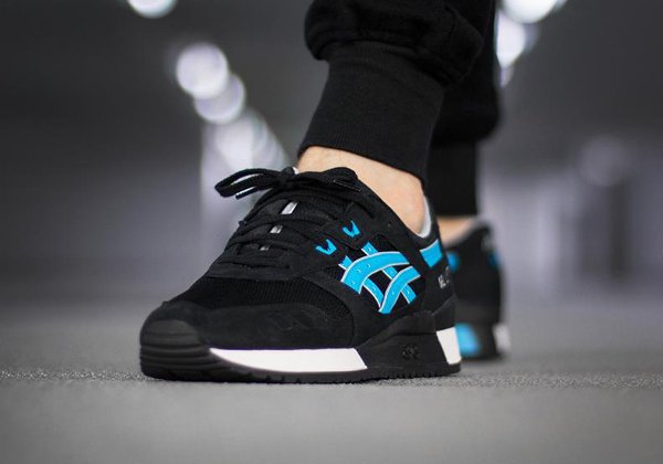 Asics Gel Lyte 3 Metro Black Atomic Blue pas cher (5)