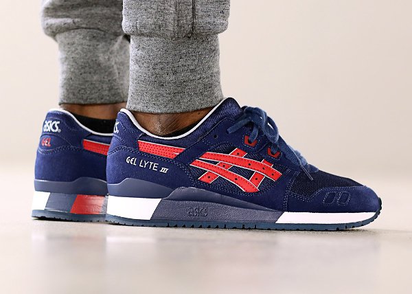 Asics Gel Lyte III Indian Ink Tango Red (1)