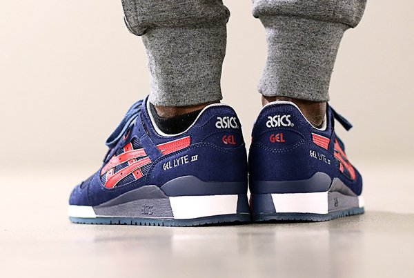 Asics Gel Lyte III Indian Ink Tango Red (3)