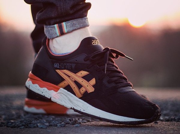 Asics Gel Lyte V Black Tan (@timboslice1337)