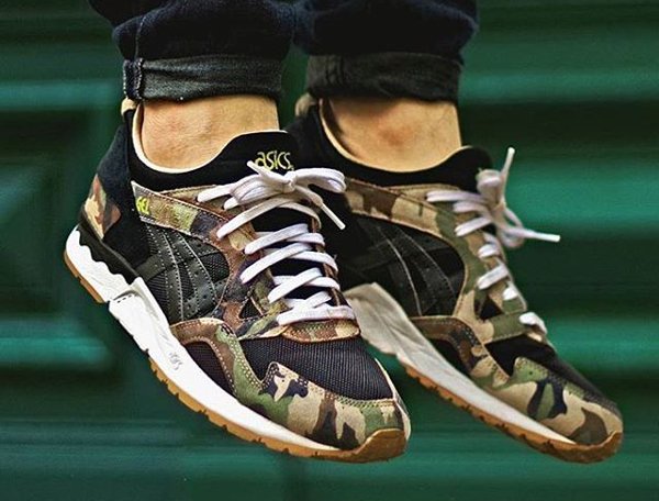 Atmos x Asics Gel Lyte V Woodland Camo (@@shoesruleseverythingaroundme)