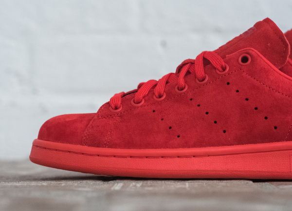 adidas stan smith homme rouge