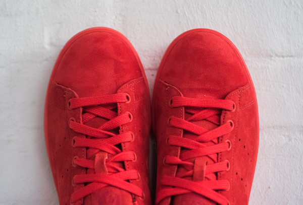 O acheter la Adidas Stan Smith Suede Triple Red rouge