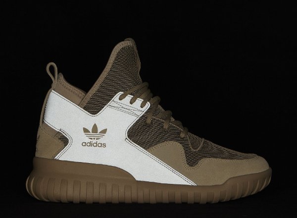 Basket Adidas Tubular X Suede & Nylon beige (5)