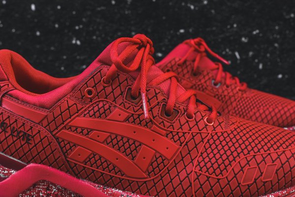 Basket Asics Gel Lyte III Evo rouge amure de samourai (4-2)