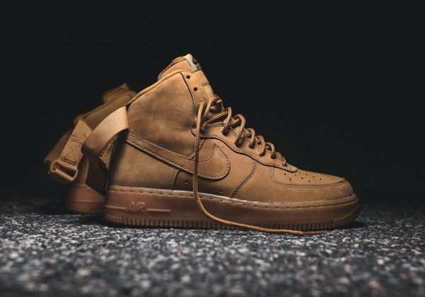 Basket Nike Air Force One Hi 07 LV8 Flax Wheat (1-1)