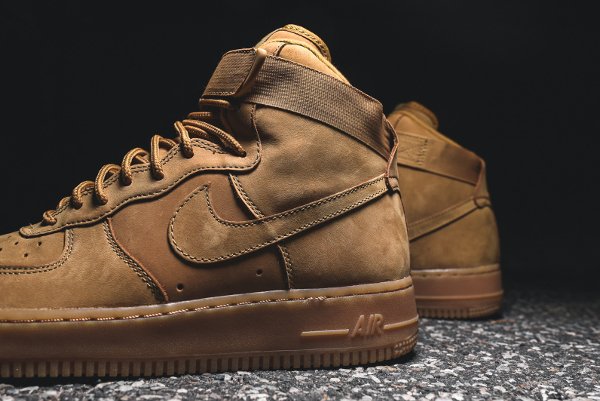 Basket Nike Air Force One Hi 07 LV8 Flax Wheat (6)