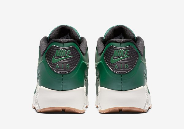 Basket Nike Air Max 90 Vac Tech verte avec semelle en gomme (8)