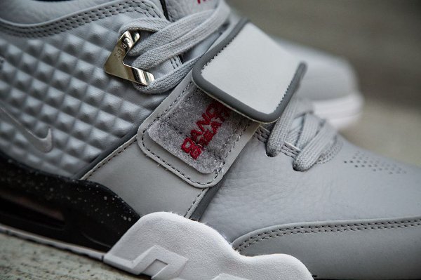 Basket Nike Air Trainer Victor Cruz gris métallique (2)