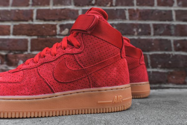 Air force 1 montante rouge Clearance