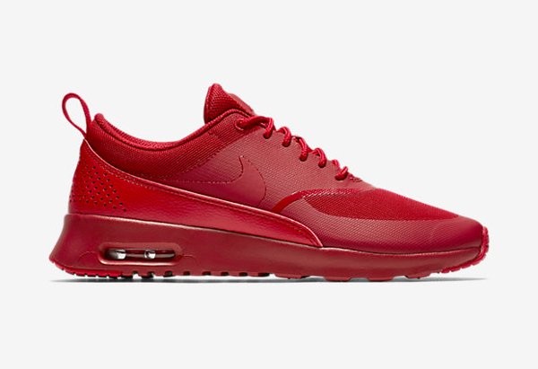 Basket Nike Wmns Air Max Thea rouge pour femme (6)