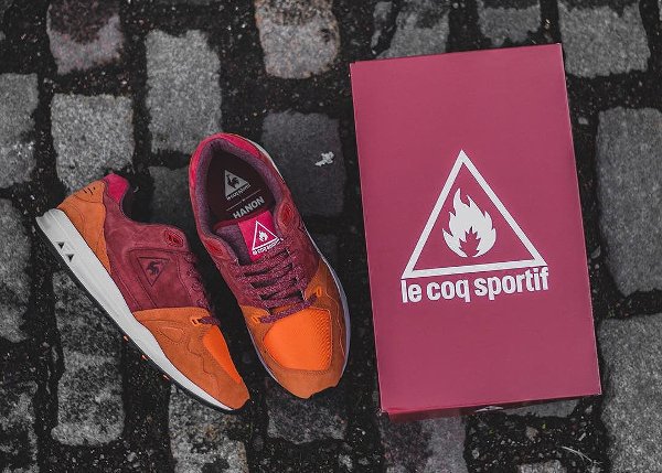 Hanon x Le Coq Sportif LCS R1000 Burnt Henna (1)