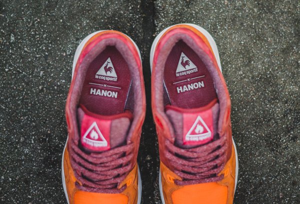 Hanon x Le Coq Sportif LCS R1000 Burnt Henna (11)