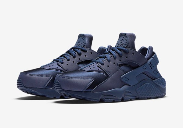 Nike Air Huarache Triple Blue (1)