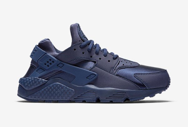 Nike Air Huarache Triple Blue (3)