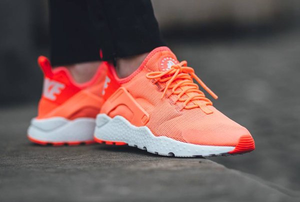 Nike Air Huarache Ultra Run Bright Mango pas cher (1)