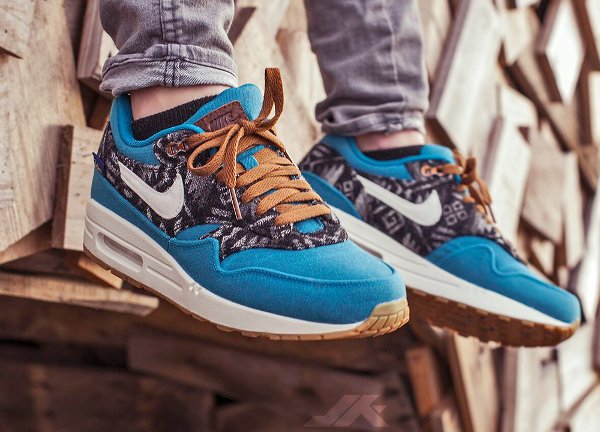 Nike Air Max 1 ID Pendleton Warm & Dry (Neline Tiben)