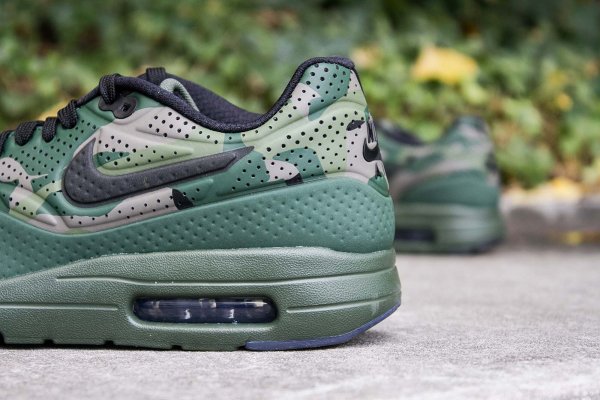 Nike Air Max 1 Ultra Moire Carbon Green imprimé camouflage vert (6)