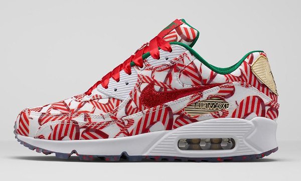 Nike Air Max 90 Christmas Gift Wrapped QS pas cher (5)