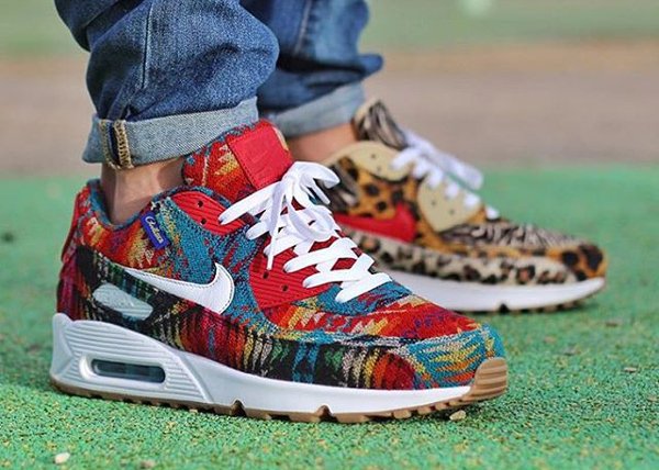 nike id air max 90 pendleton