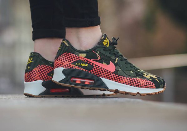 Nike Air Max 90 Jacquard Desert Camo Polka Dot (1)