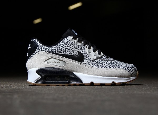 Nike Air Max 90 Safari White Black-Gum Light Brown (5)