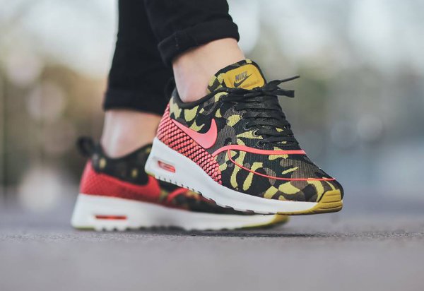 Nike Air Max Thea Jacquard Desert Camo Polka Dot (1)