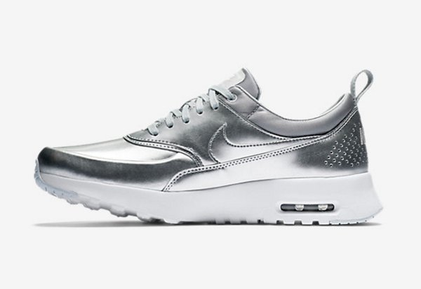 Nike Air Max Thea PRM Metallic Silver pa cher pour femme (6)