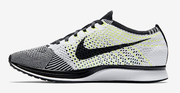 Nike Flyknit Racer Black White Black 526628-011 (6)