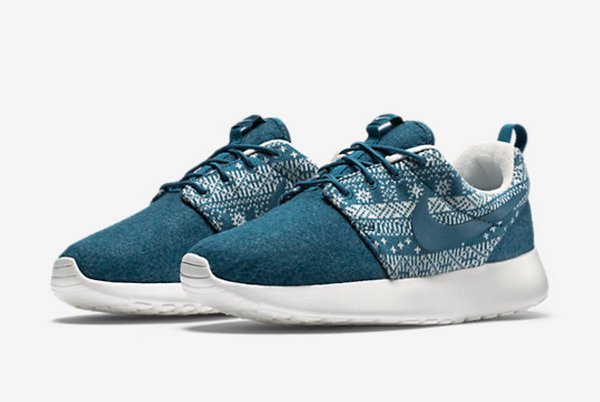 Nike Wmns Roshe One Winter Brigade Blue (1)