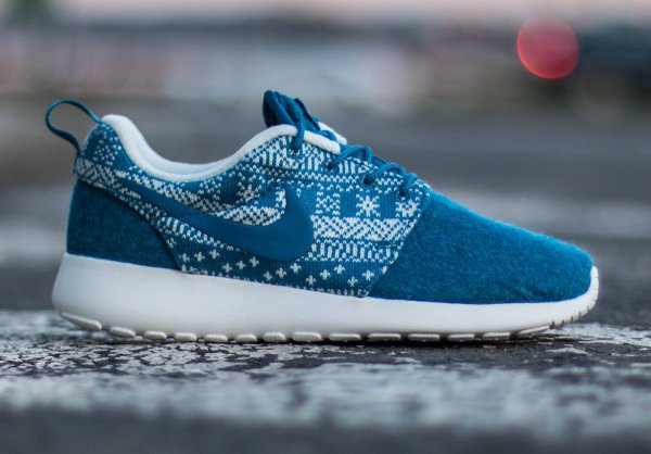 Nike Wmns Roshe One Winter bleue (1)