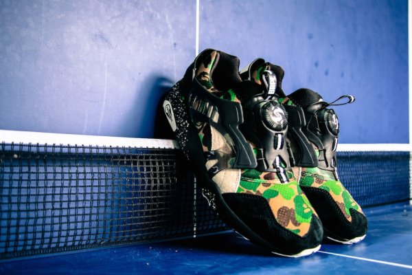 Puma Disc Blaze x A Bathing Ape Camouflage Curds Whey (1)