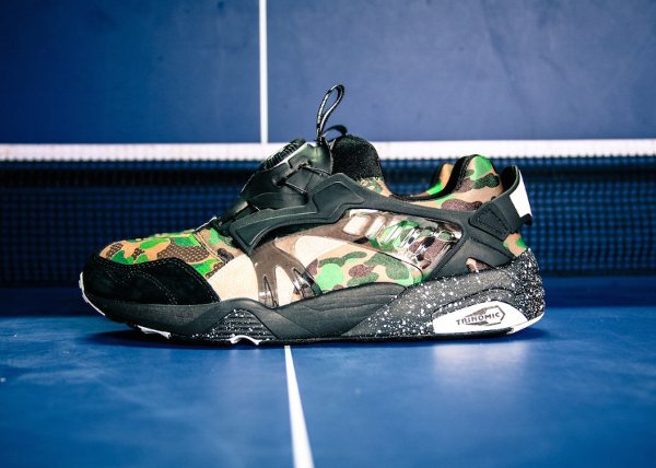 Puma Disc Blaze x A Bathing Ape Camouflage Curds Whey (2)