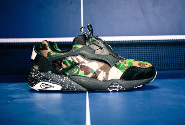 Puma Disc Blaze x A Bathing Ape Camouflage Curds Whey (3)