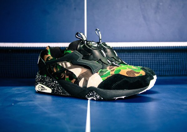 Puma Disc Blaze x A Bathing Ape Camouflage Curds Whey (4)