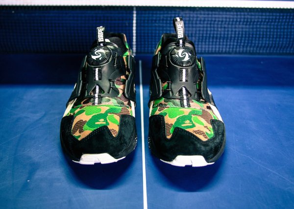 Puma Disc Blaze x A Bathing Ape Camouflage Curds Whey (5)