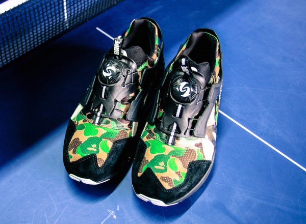 Puma Disc Blaze x A Bathing Ape Camouflage Curds Whey (7)