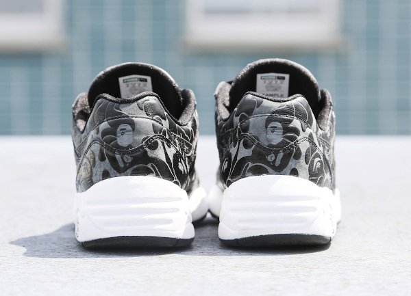 Puma R698 x A Bathing Black Camouflage (2)