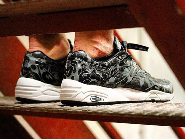 Puma R698 x Bape Black Camo (2)